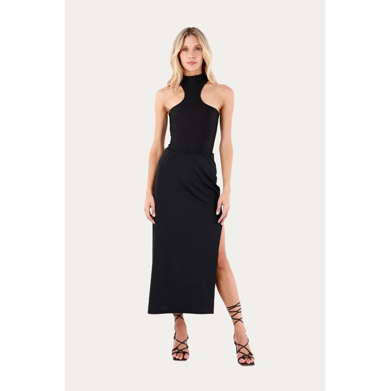 Falda Larga Sunlit Negro